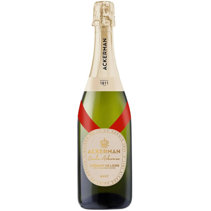 CREMANT DE LOIRE Ackerman Vin blanc effervescent brut AOP