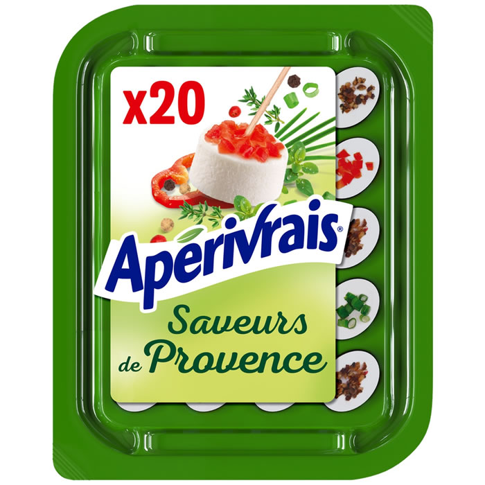 APERIVRAIS Saveurs de Provence Bouchées de fromage frais