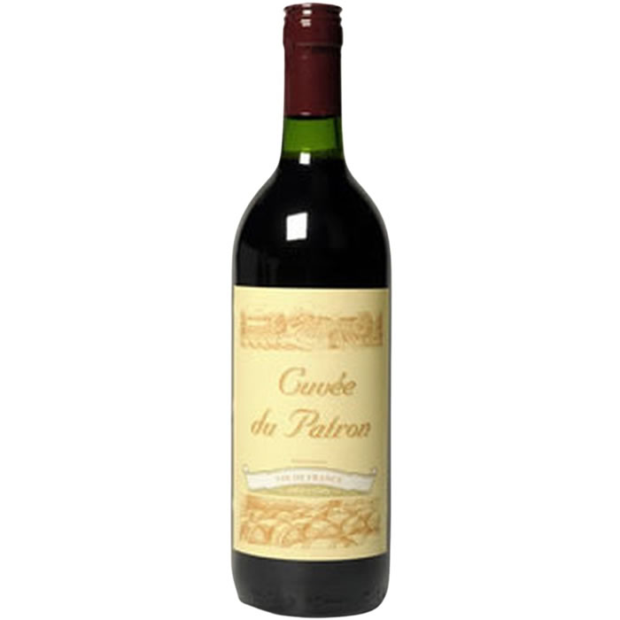 VIN DE FRANCE Cuvée du patron Vin rouge