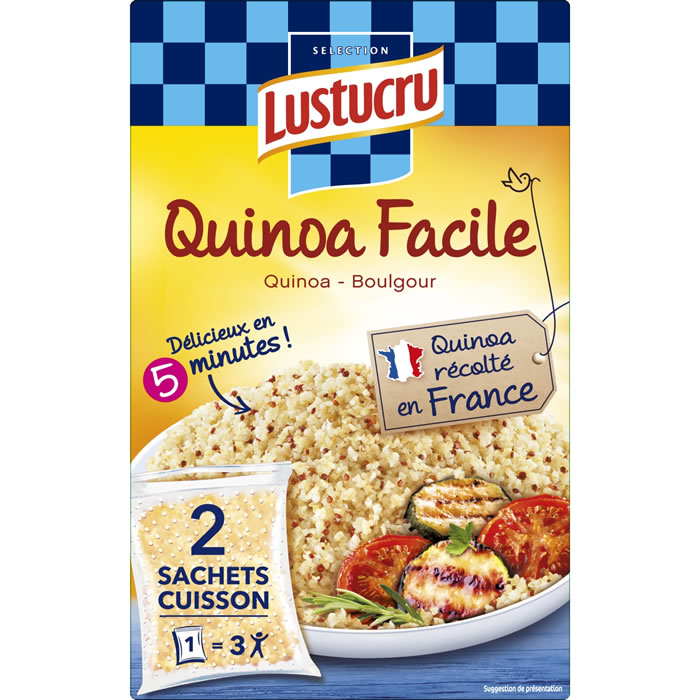 LUSTUCRU Mélange de quinoa boulgour facile