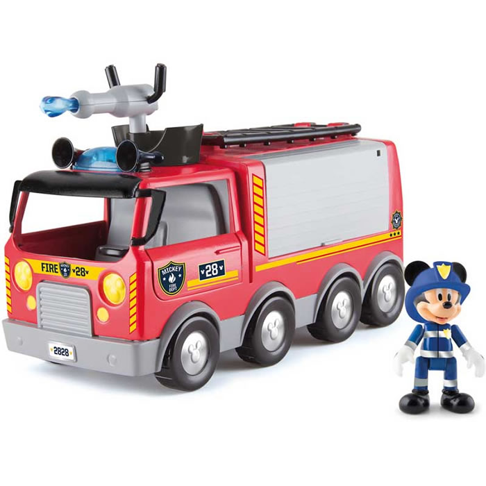 JOUETS Mickey Camion de pompier sons et lumières