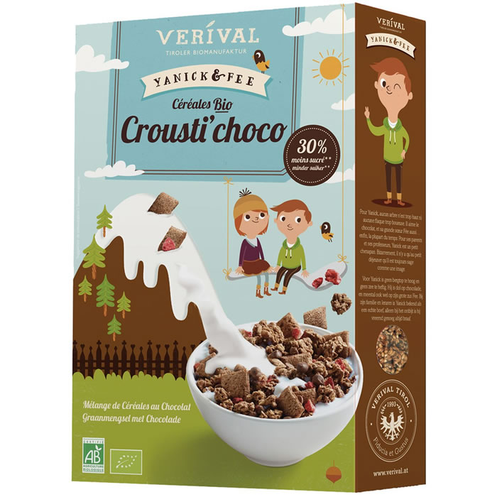 VERIVAL Céréales au chocolat bio
