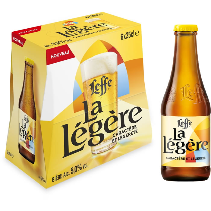 LEFFE La Légère Bière blonde