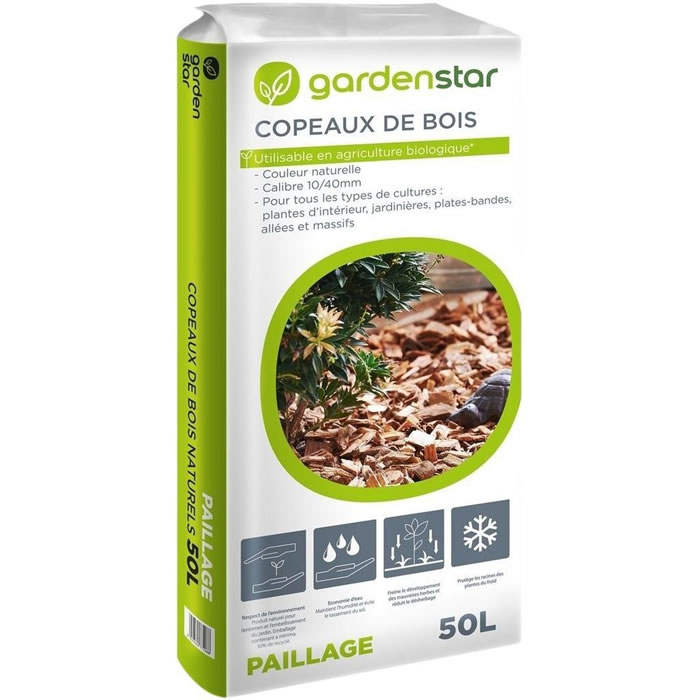 GARDENSTAR Copeaux de bois