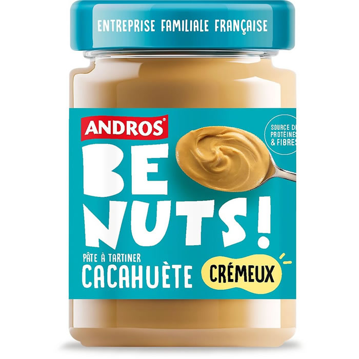 ANDROS Be Nuts Beurre de cacahuètes crémeux