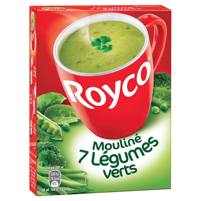 ROYCO Mouliné 7 légumes verts