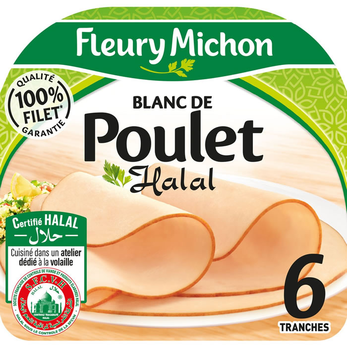 FLEURY MICHON Blanc de poulet halal