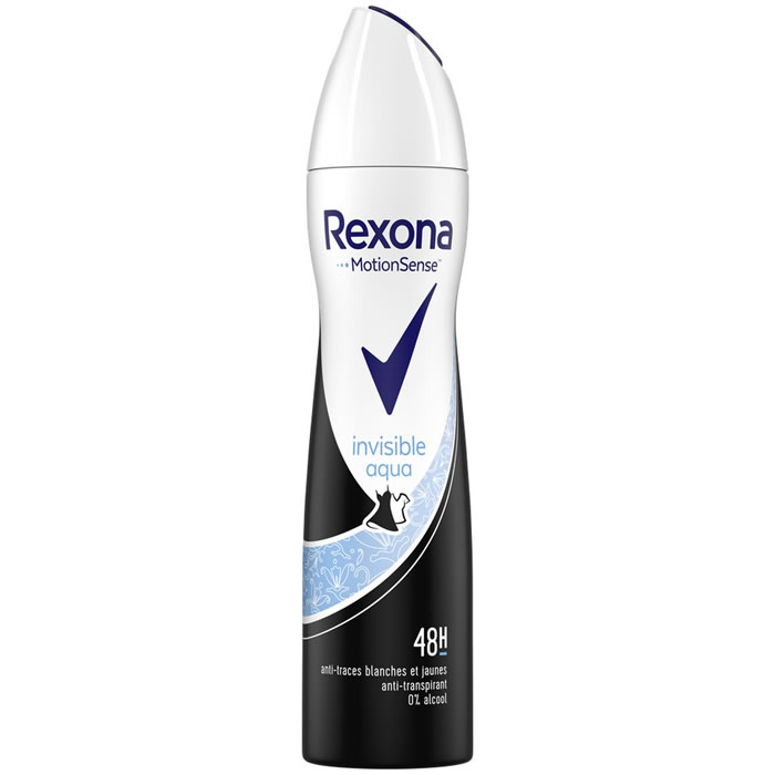 REXONA Invisible Aqua Déodorant spray anti-traces 48h