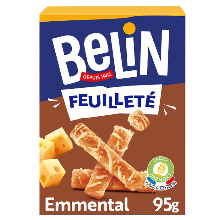 BELIN Feuilleté Crackers goût emmental