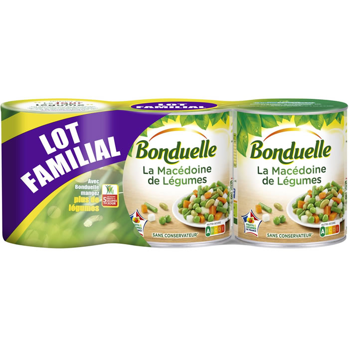 BONDUELLE Macédoine de légumes