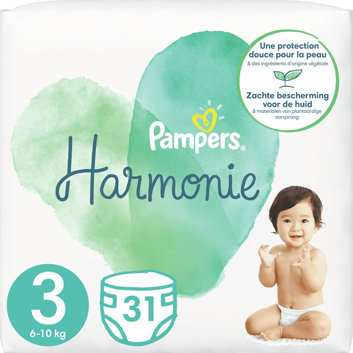 PAMPERS Harmonie Couches taille 3 (6-10 kg)