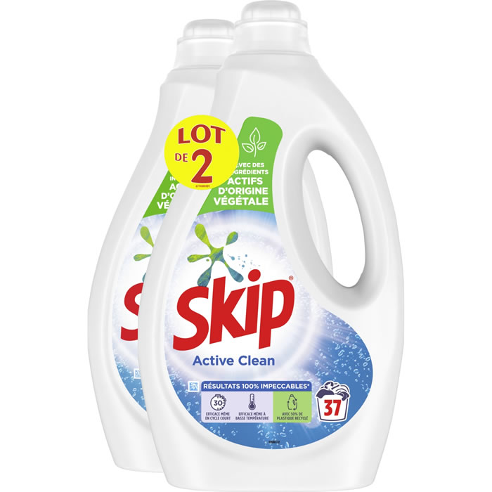 SKIP Active Clean Lessive liquide