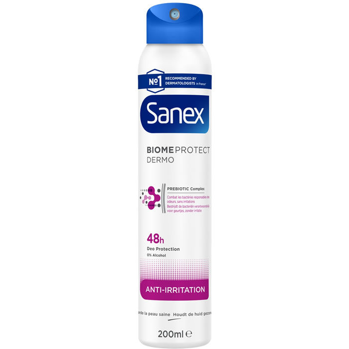 SANEX Biome Protect Déodorant spray anti-irritation 48h