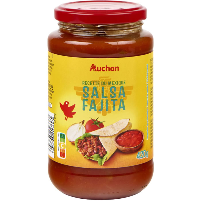 AUCHAN Recette du Mexique Sauce pour fajitas
