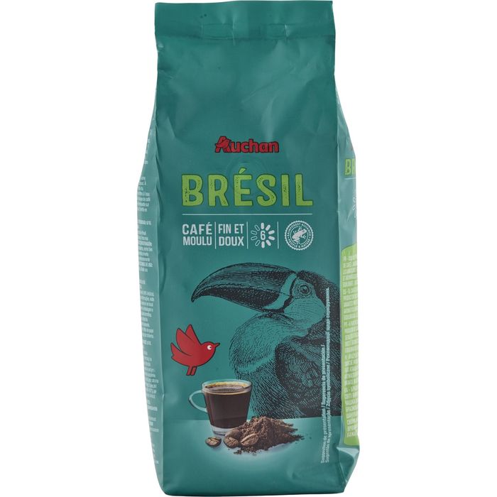 AUCHAN Brésil Café moulu N°6