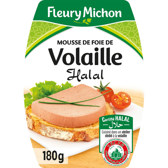 FLEURY MICHON Mousse de foie de volaille halal