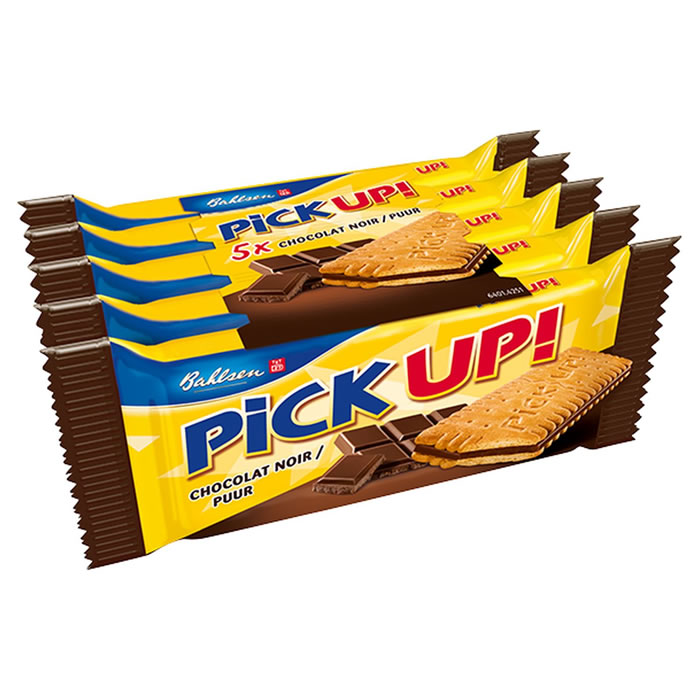 PICK UP Biscuits garnis d'une tablette de chocolat noir