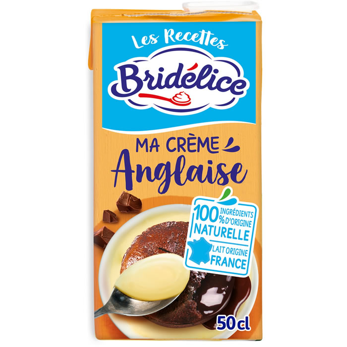 BRIDELICE Crème anglaise UHT
