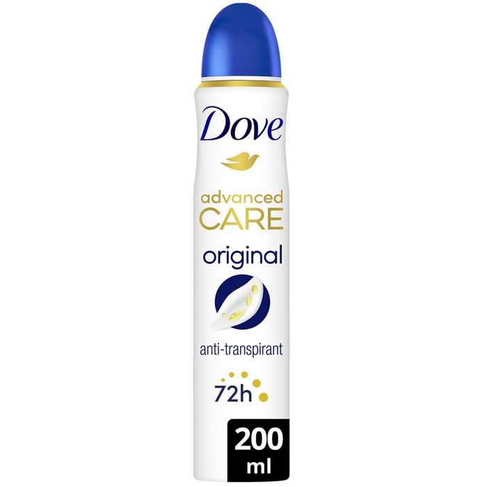 DOVE : Advanced Care - Déodorant spray anti-transpirant - chronodrive