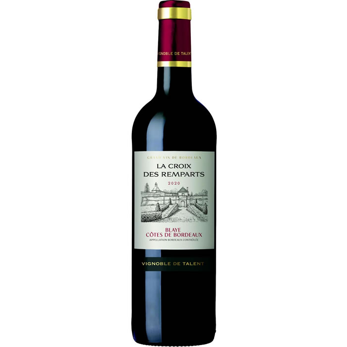 CÔTES DE BORDEAUX BLAYE La Croix Des Rempart Vin rouge AOP