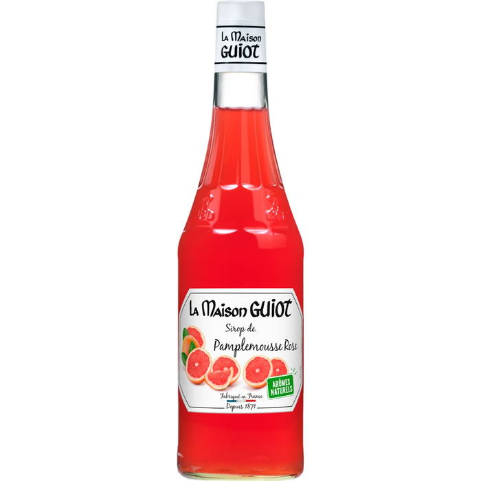 LA MAISON GUIOT Sirop Pamplemousse rose