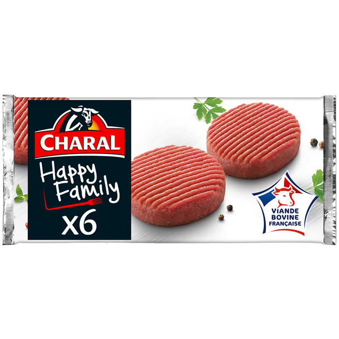 CHARAL Happy family Hachés moelleux 15% M.G