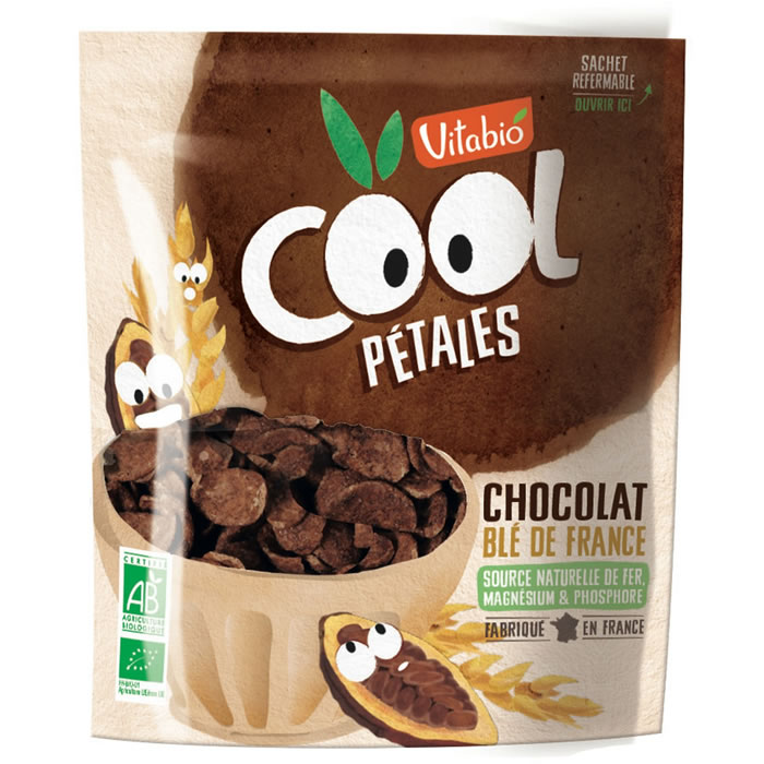 VITABIO Cool Pétales Céréales bio au chocolat