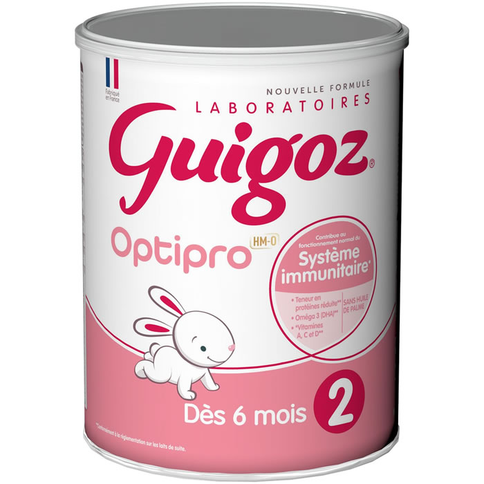GUIGOZ Optipro Lait 2ème âge en poudre dès 6 mois