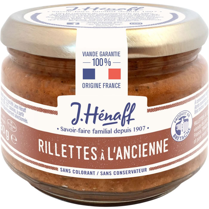 J.HENAFF Rillettes à l'ancienne