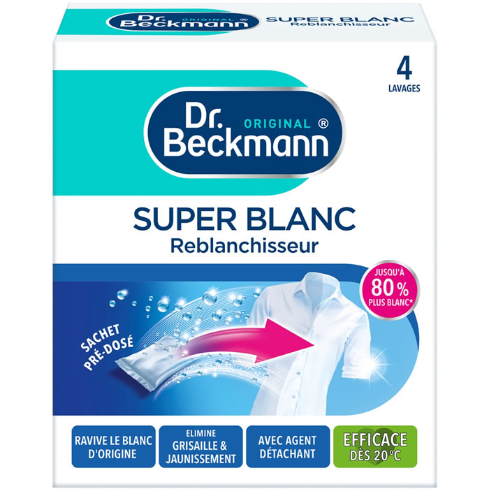 DR.BECKMAN Super blanc Reblanchisseur