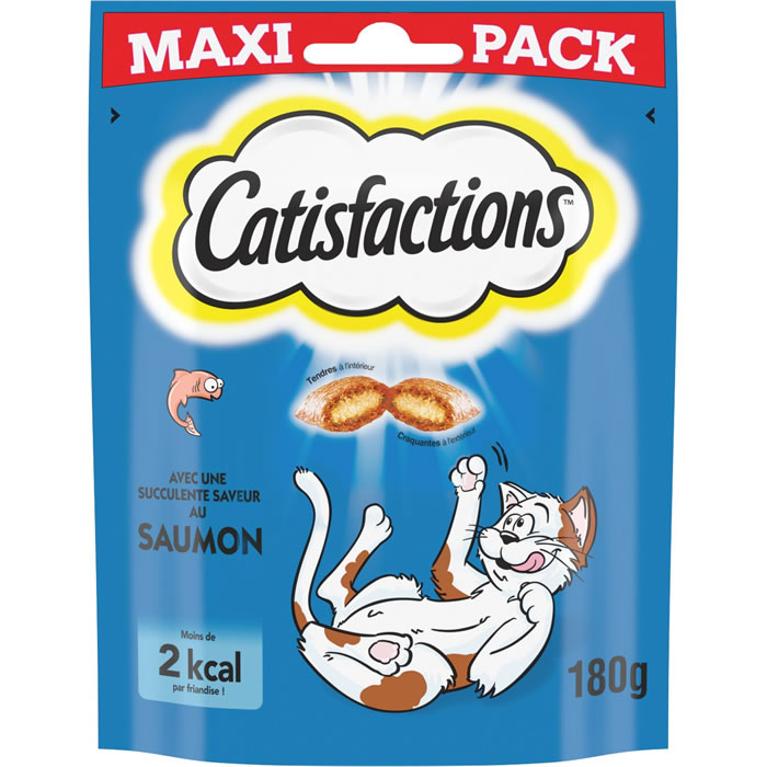 CATISFACTIONS Friandises pour chats au saumon