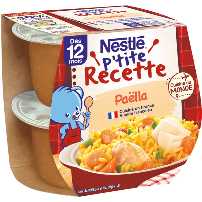NESTLE P'tite Recette Paella dès 12 mois