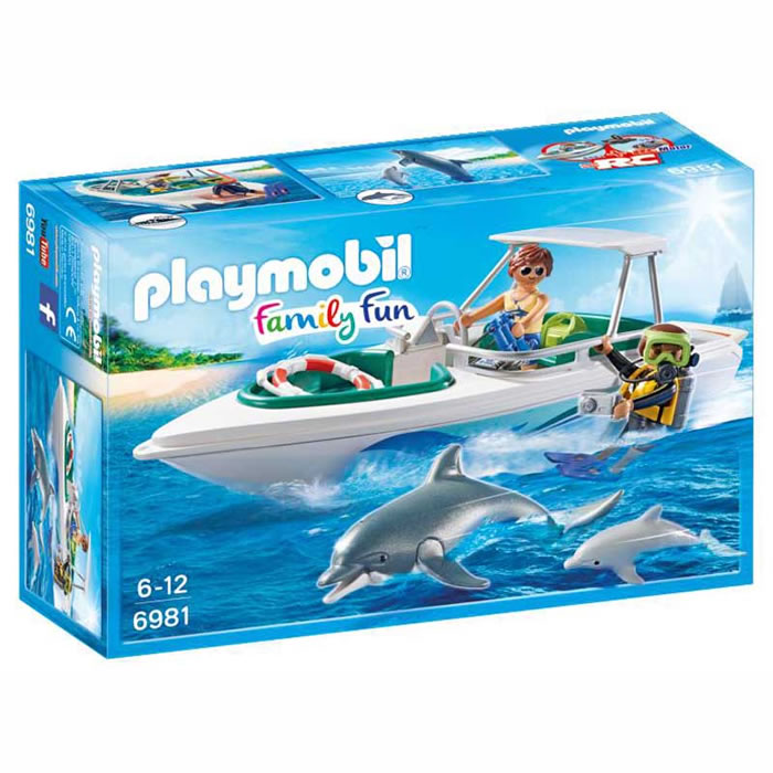 PLAYMOBIL Family Fun - 6981 Bateau de plongée