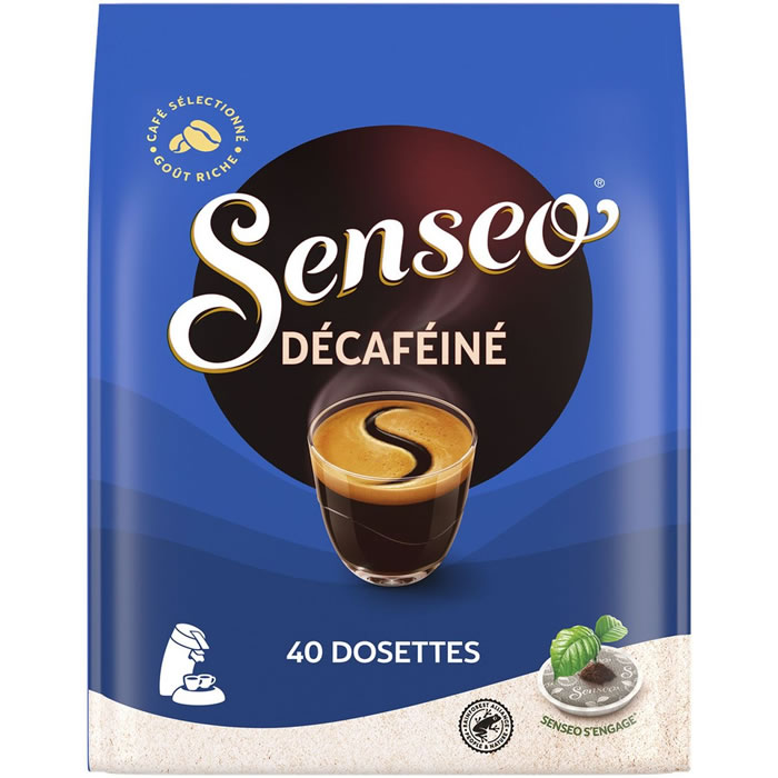 SENSEO Dosettes de café décaféiné