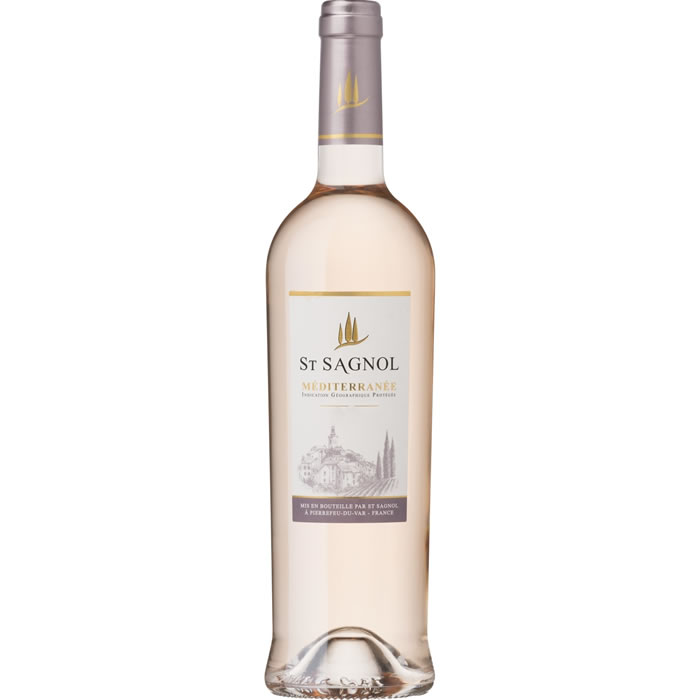 MEDITERRANEE - IGP St Sagnol Vin rosé