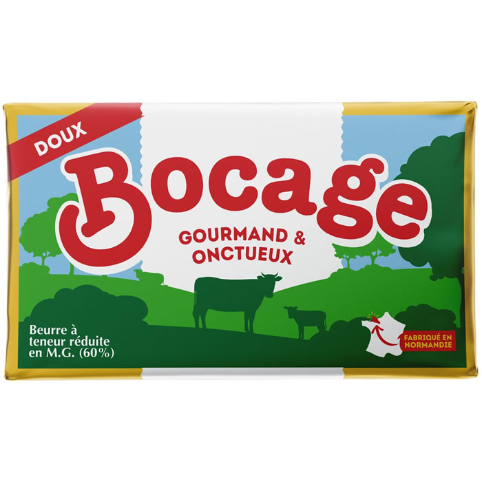 BOCAGE Beurre doux 60% M.G