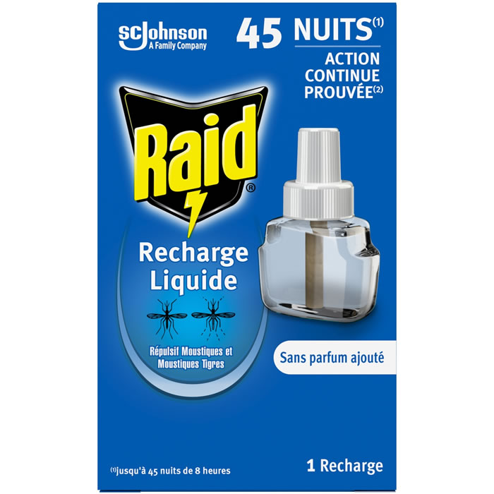 RAID Recharge répulsif anti-moustiques