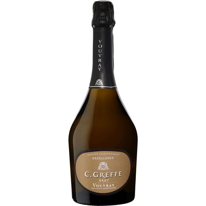 VOUVRAY C. Greffe Excellence Vin blanc effervescent brut AOP