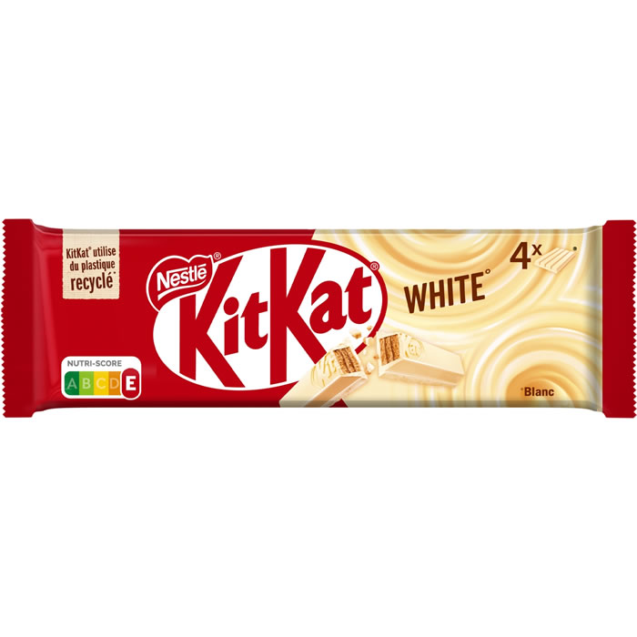 NESTLE Kit Kat Gaufrettes enrobées au chocolat blanc