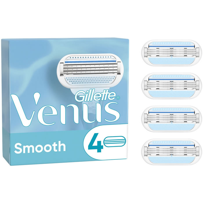 GILLETTE Venus Smooth Recharges 3 lames pour rasoir