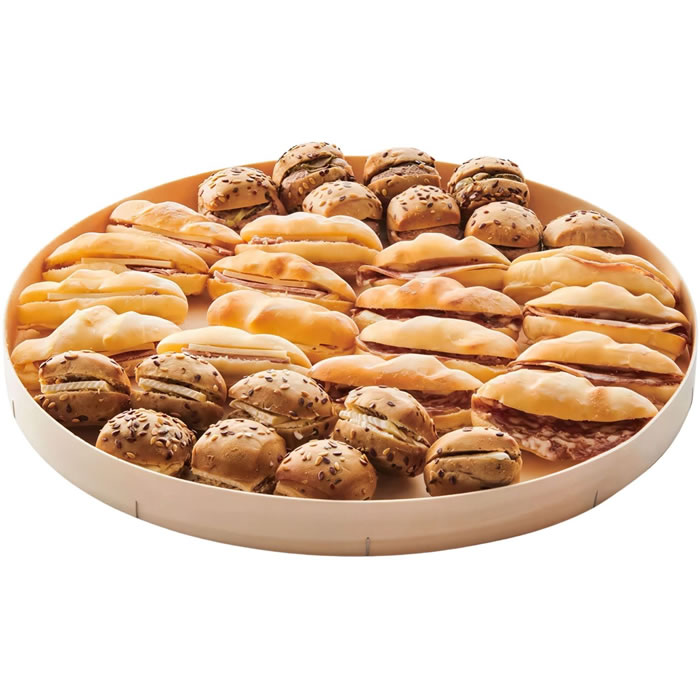 FLUNCH Traiteur Mini sandwichs charcuterie et fromage