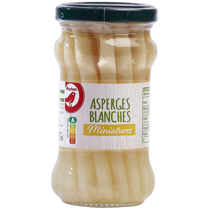 AUCHAN Asperges blanches pic nic