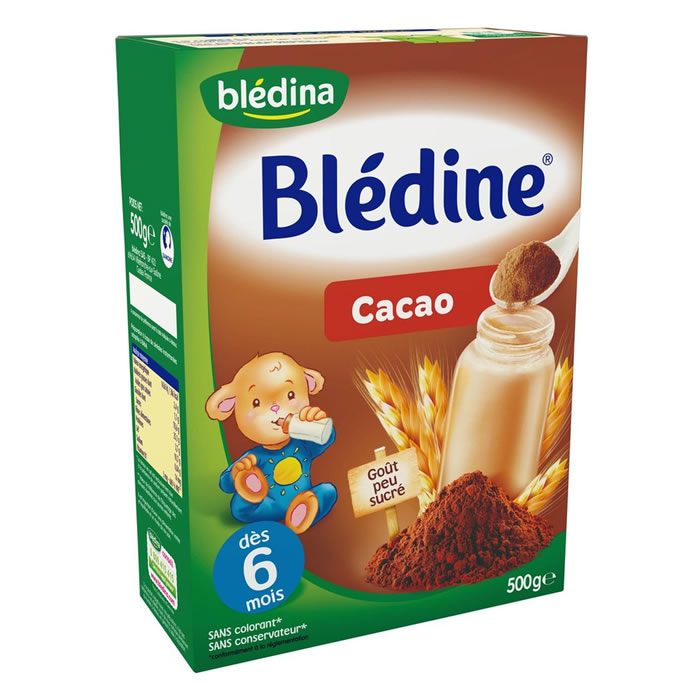 BLEDINA Blédine Céréales en poudre cacao dès 6 mois