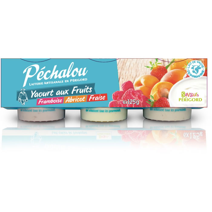PECHALOU Yaourts aux fruits
