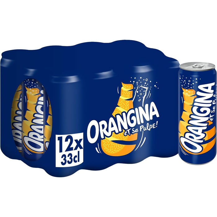 ORANGINA Boisson gazeuse à la pulpe d'orange