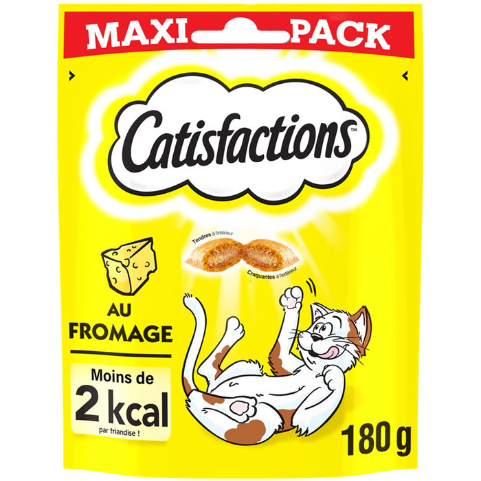 CATISFACTIONS Friandises pour chats au fromage