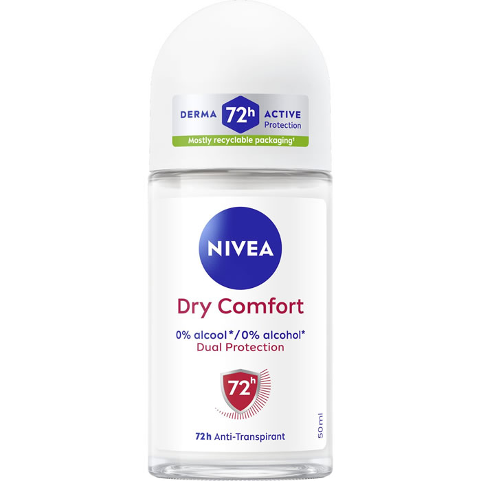 NIVEA Comfort Déodorant bille anti-transpirant 72h