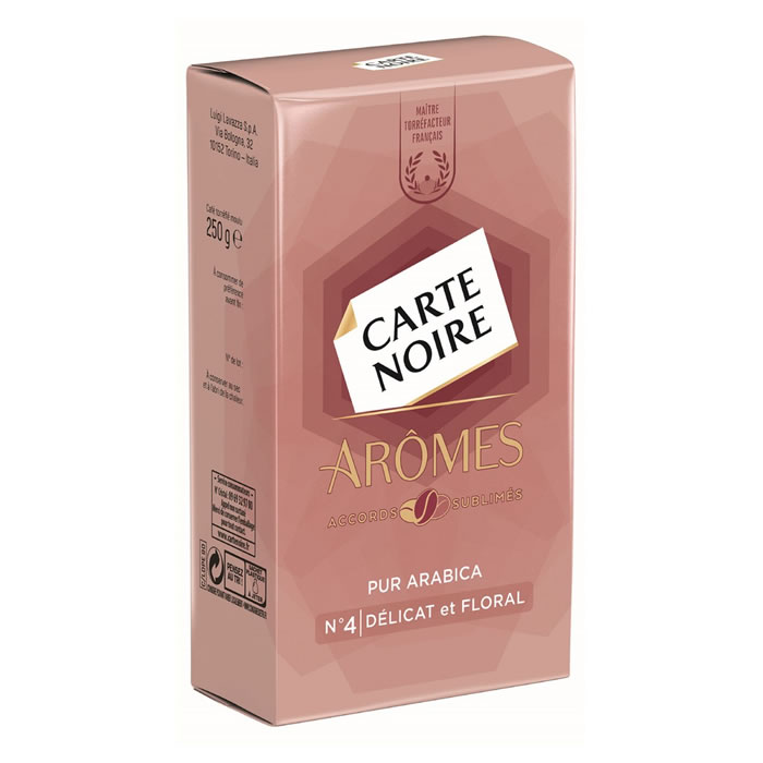CARTE NOIRE Arômes Café moulu arabica N°4