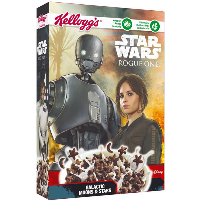 KELLOGG'S Star Wars Céréales de riz soufflés au chocolat