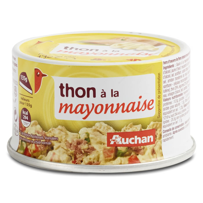 AUCHAN Thon à la mayonnaise